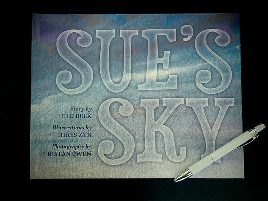 Hardcover Sue's Sky (Author signed)